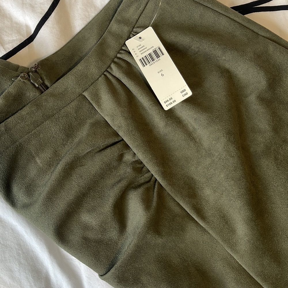 NWT Anthropologie Roxanna Sueded Mini Skirt - Picture 5 of 6